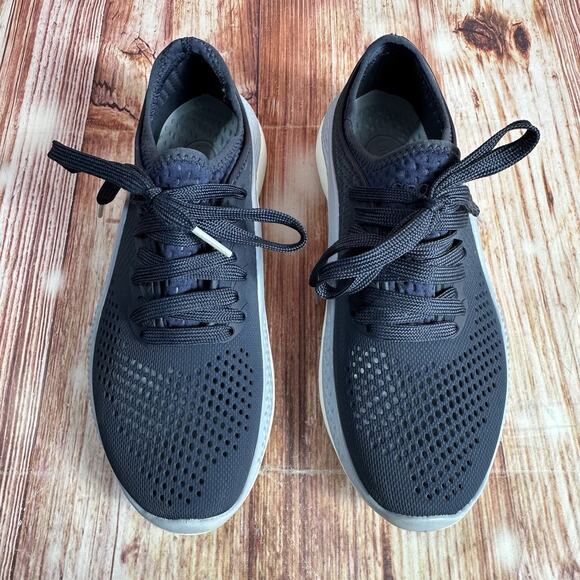 Crocs LITERIDE 360 PACER Womens Size 6 Blue Rubber Athletic Shoes Sneakers EUC - Picture 3 of 10